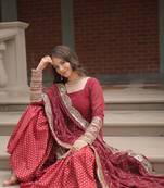 Designer wedding wear kurta sharara sets