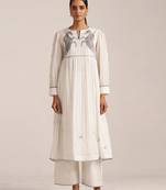 Milky white co-ord set