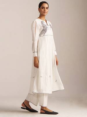 Milky white co-ord set 3