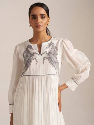 Milky white co-ord set 4