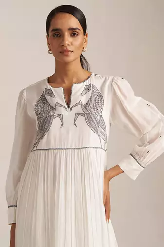 Milky white co-ord set