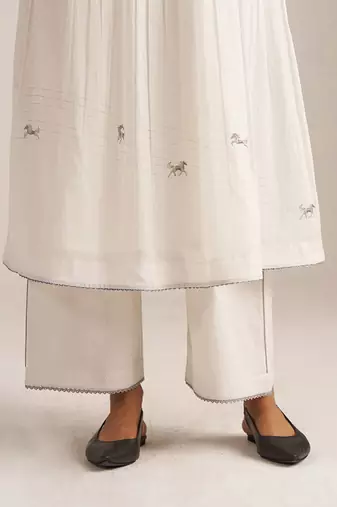Milky white co-ord set