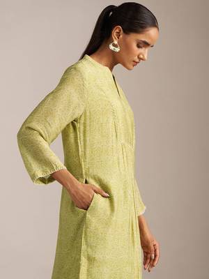 Golden green co-ord set 4