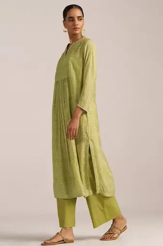 Golden green co-ord set