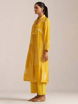 Yolk yellow Kurta set 2