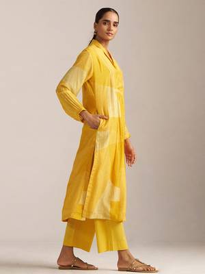 Yolk yellow Kurta set 3