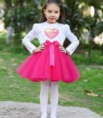 Love me dress     in magenta