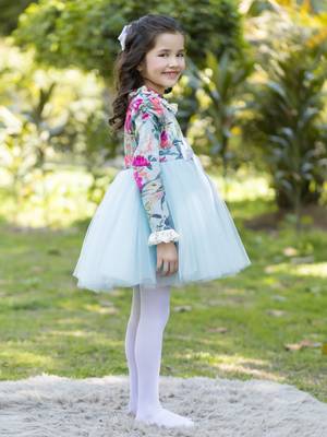 Blue rose dress 2