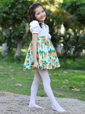 Citrus charm princess dress 2