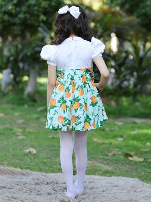 Citrus charm princess dress 4