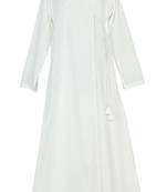 Classic comfortable self printed angrakha style hajj / umrah abaya