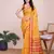 Mustred cotton silk jacquard fancy saree