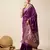 Purple soft litchi art banarasi silk saree