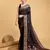 Black soft litchi art banarasi silk saree