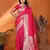 Magenta soft litchi art banarasi silk saree