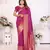 Magenta soft litchi art banarasi silk saree