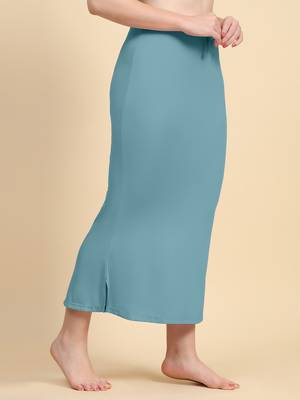 Trendmalls   lycra spandex saree shapewear skirt petticoat for women 2