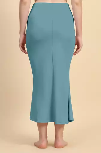 Trendmalls   lycra spandex saree shapewear skirt petticoat for women
