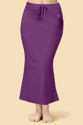 Trendmalls Trendmalls   lycra spandex saree shapewear skirt petticoat for women