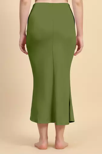 Trendmalls   lycra spandex saree shapewear skirt petticoat for women
