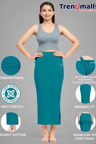   lycra spandex saree shapewear skirt petticoat for women