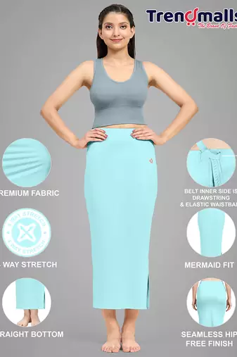   lycra spandex saree shapewear skirt petticoat for women