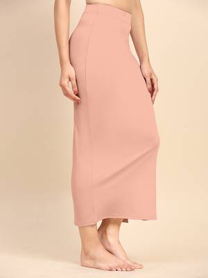 Trendmalls   lycra spandex saree shapewear skirt petticoat for women 2