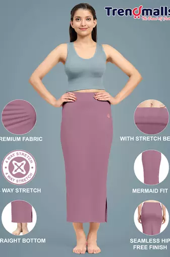   lycra spandex saree shapewear skirt petticoat for women