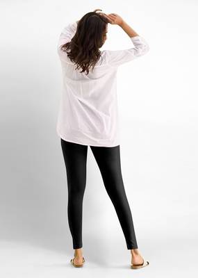 Trendmalls Super combed cotton elastane stretch ankle length leggings with ultrasoft waistband 3