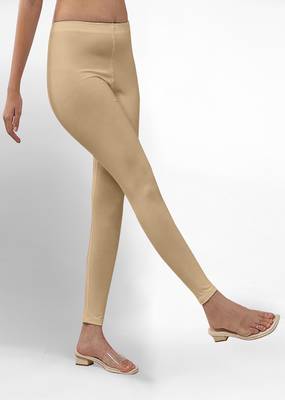 Trendmalls Super combed cotton elastane stretch ankle length leggings with ultrasoft waistband 4