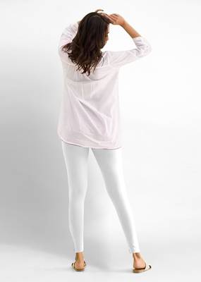 Trendmalls Super combed cotton elastane stretch ankle length leggings with ultrasoft waistband 3