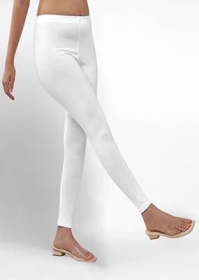 Trendmalls Super combed cotton elastane stretch ankle length leggings with ultrasoft waistband 4