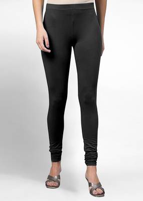 Trendmalls Super combed cotton elastane stretch churidar length  leggings with ultrasoft waistband 1