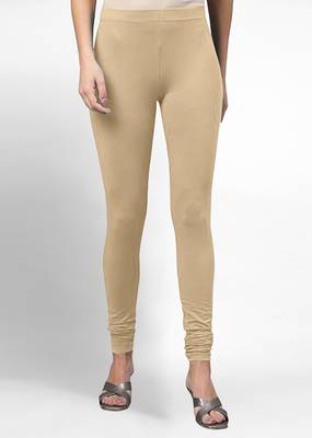 Trendmalls Super combed cotton elastane stretch churidar length  leggings with ultrasoft waistband 1