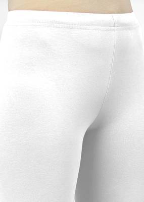 Trendmalls Super combed cotton elastane stretch churidar length  leggings with ultrasoft waistband 4