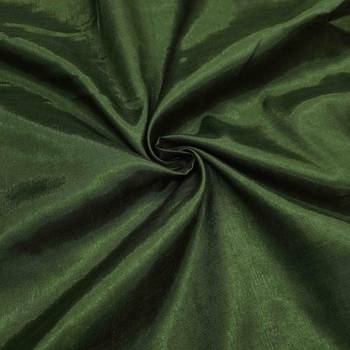 green organza banarasi handwork unstitched dress material 4