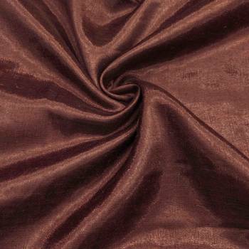 brown organza banarasi handwork unstitched dress material 4