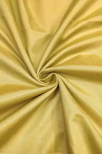 yellow roman cotton silk embroidered unstitched dress material