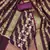 wine banarasi handwork unstitched dress material