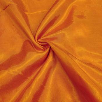 orange banarasi handwork unstitched dress material 4