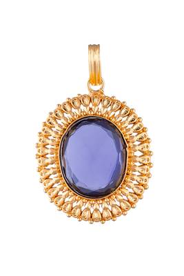  amethyst pendant one gram gold 3