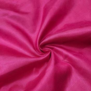 Women's pink viscose organza handwork unstitched dress material 4