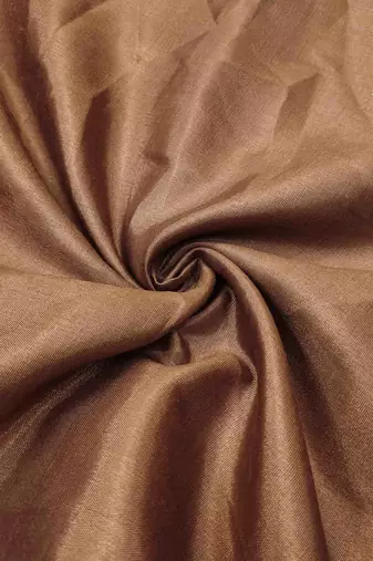 brown organza handwork unstitched dress material
