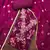 wine cotton handwork unstitched dress material