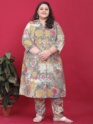 Multicolor printed co-ord set with two pockets 1