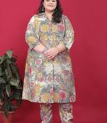 Multicolor printed co-ord set with two pockets