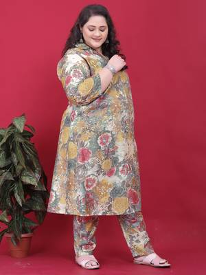 Multicolor printed co-ord set with two pockets 2