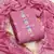 pink modal embroidered unstitched dress material