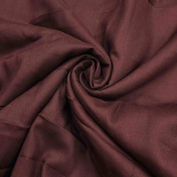 brown cotton silk hand work unstitched dress material 4