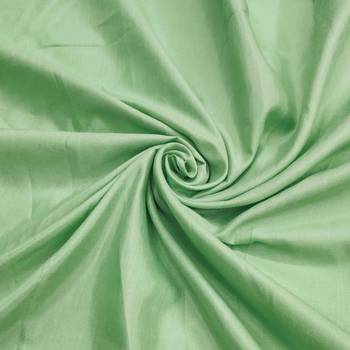 mint chanderi embroidered unstitched dress material 4